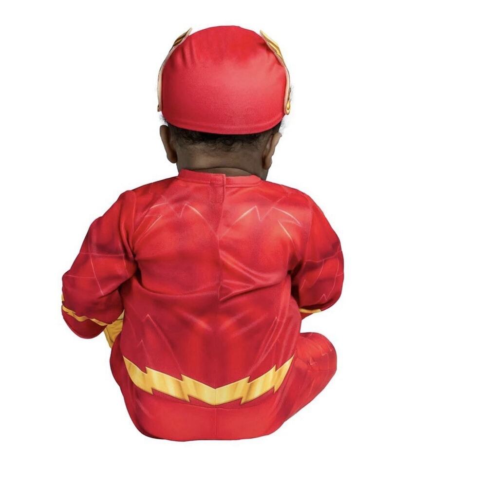 DC The Flash Child Muscle Costume Rubies Baby 6-12 Month - Picture 5 of 5